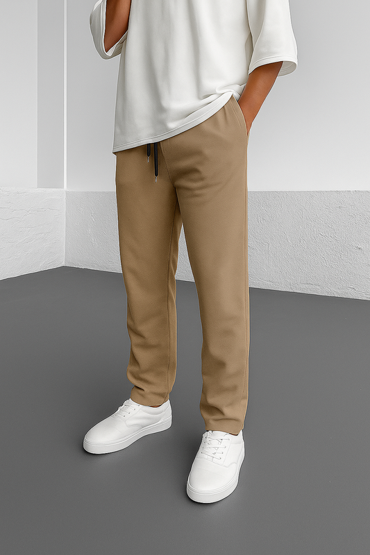 Imported Loose Bottom Trouser-Skin