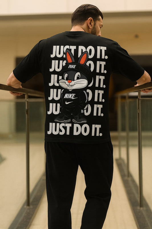 Just Do IT Oversized Gym Wear Tee