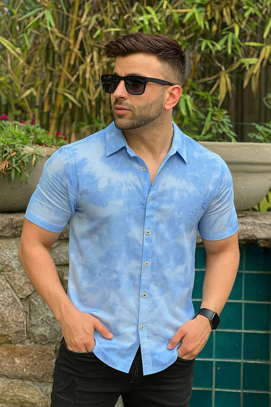 Linen Sky Tie Dye