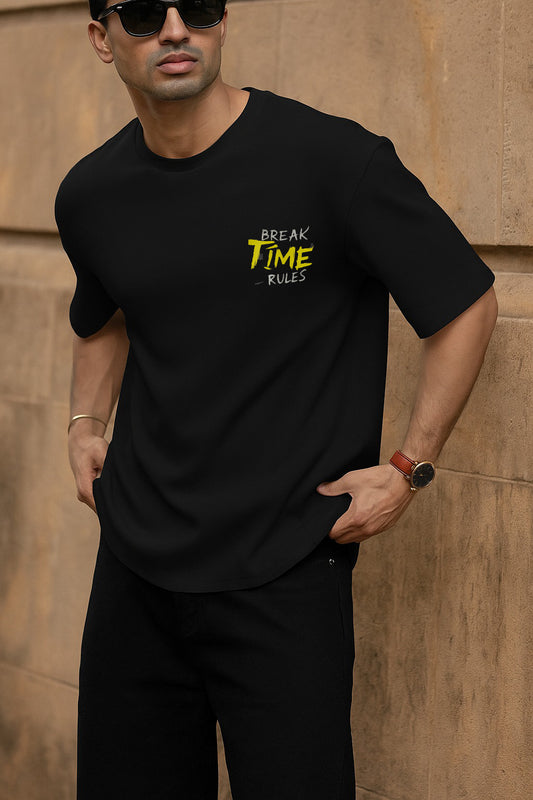 Break Time Rules Oversized Tee