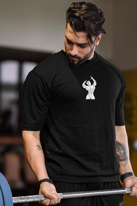 Give Up Oversized Gym Wear Tee