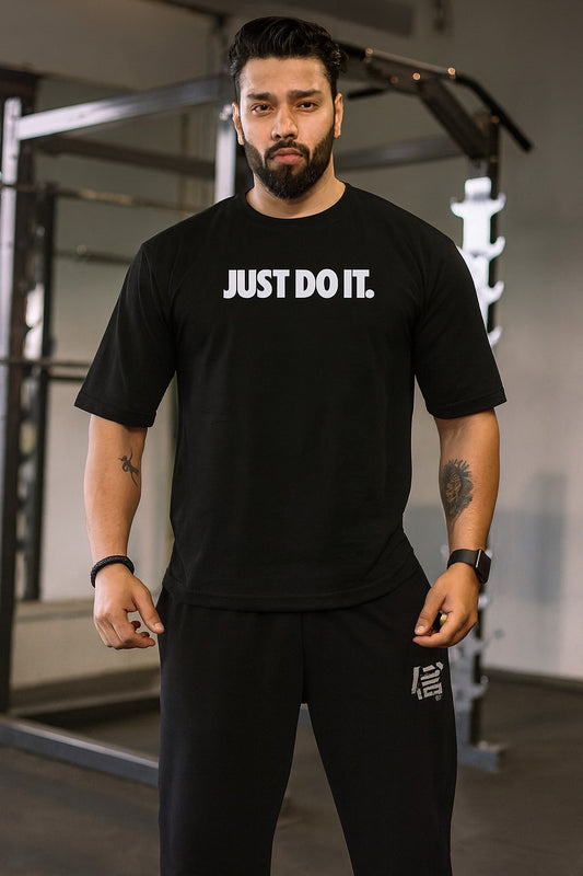 Just Do IT Oversized Gym Wear Tee