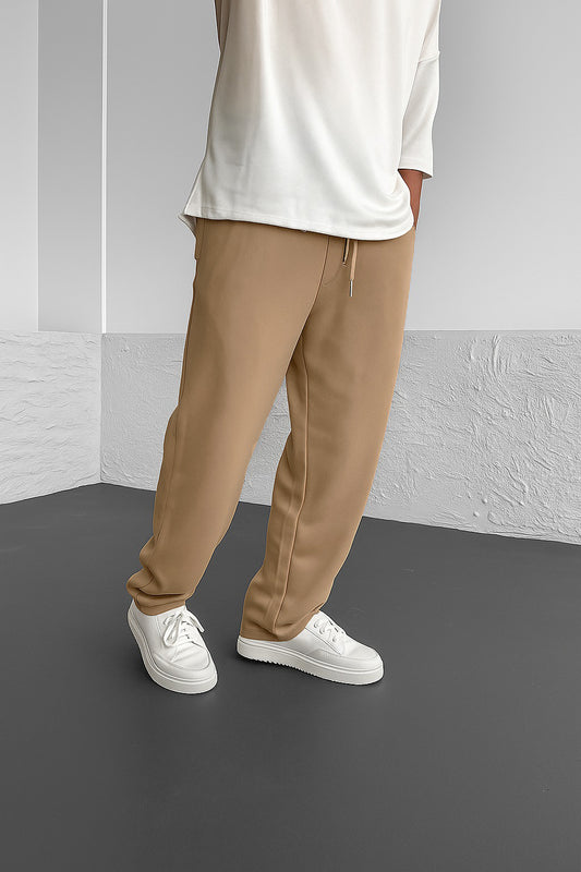Imported Loose Bottom Trouser-Skin