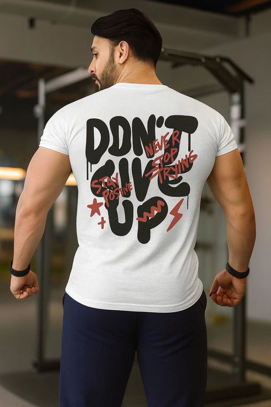 Don't Give Up Imported Dry-Fit Tee