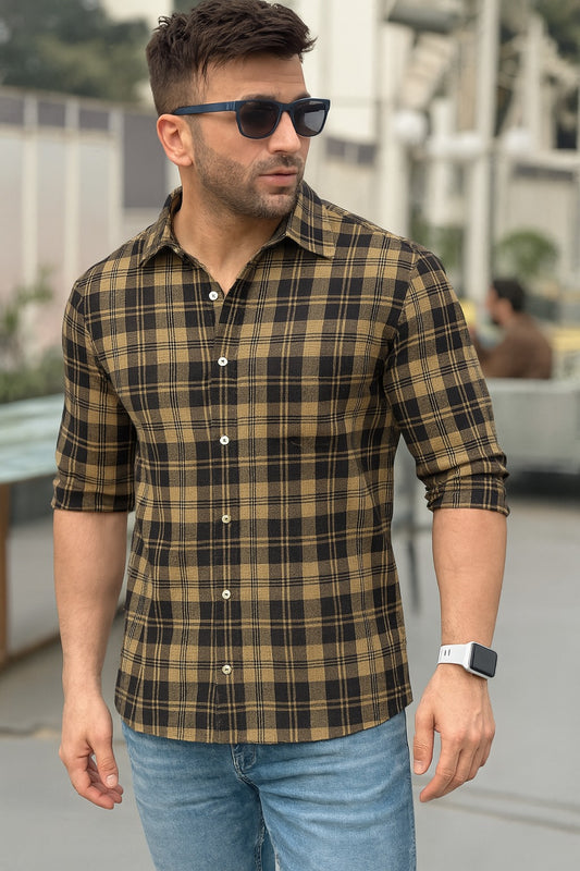 Skin Black Check