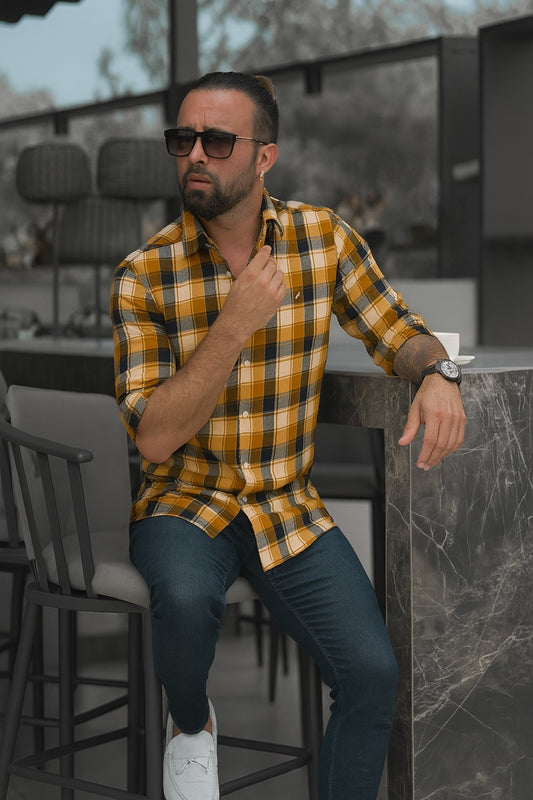 Cotton Camel Check