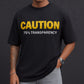 Caution Oversized Tee