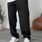 Imported Loose Bottom Trouser-Black