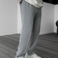 Imported Loose Bottom Trouser-Silver Grey