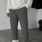 Imported Loose Bottom Trouser-Dark Grey