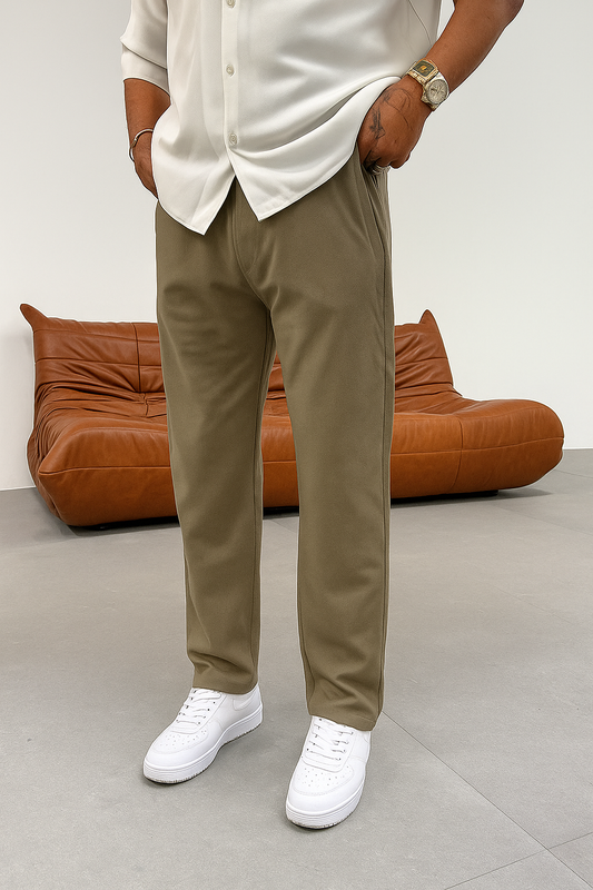 Imported Loose Bottom Trouser-Fabince