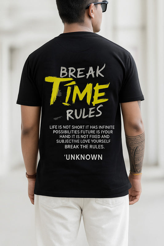 Break Time Rules Oversized Tee