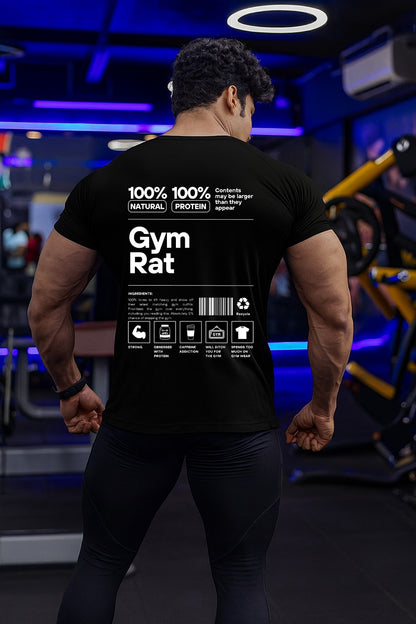 Kactus The GymRat  Graphic Dry-Fit Tee