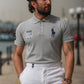 Men Polo Shirt Export Quality- Grey