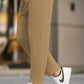 Textured Slim Fit Trouser-Skin